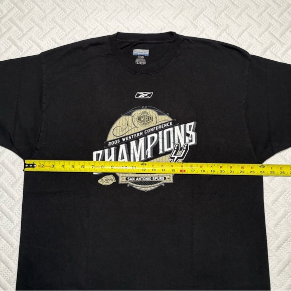 Vintage Reebok 2005 WCF Champions Spurs T-Shirt Men’s Size XL - Picture 5 of 6